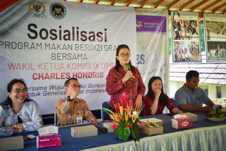 Sosialisasi Program Makan Bergizi Gratis di Desa Wisata Pinge Bali: Wujud Nyata Menuju Indonesia Sehat