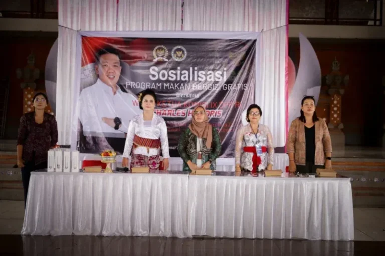 Sosialisasi Program Makan Bergizi Gratis Hadir di Desa Tabanan Bali