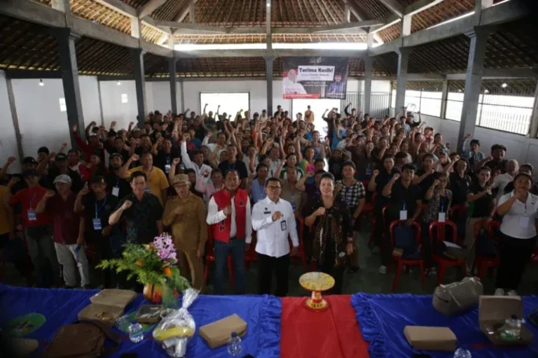 Giliran Warga Desa Pupuan yang Mendapat Sosialisasi Program Makan Bergizi Gratis