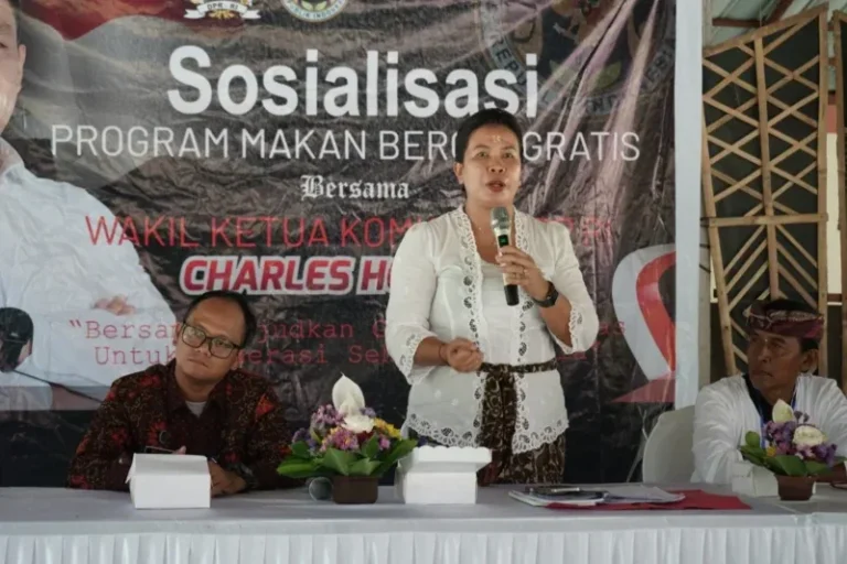 Sosialisasi Program MBG di Desa Cau Belayu Tekankan Pentingnya Pemahaman Gizi Seimbang