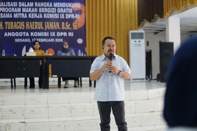 Sosialisasi MBG di Kota Serang, DPR RI Perkuat Dukungan Pemenuhan Gizi Nasional