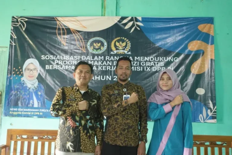 Sosialisasi Program MBG Hadir di Yayasan Nurul Falah Cianjur
