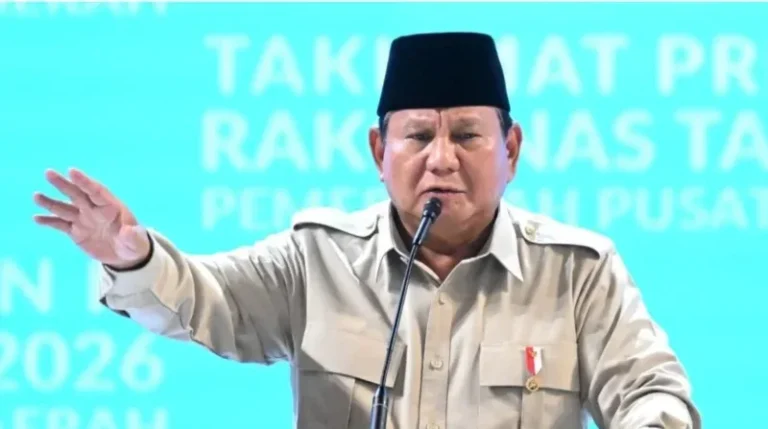 Prabowo di Rakornas 2026: Pemimpin Harus Mengabdi untuk Rakyat, Bukan Diri Sendiri