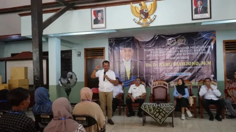 Sosialisasi MBG Bersama Warga Kauman Tulungagung, Heri Tjahjono sebut MBG Butuh Peran Masyarakat dan Sinergi Pelaksana