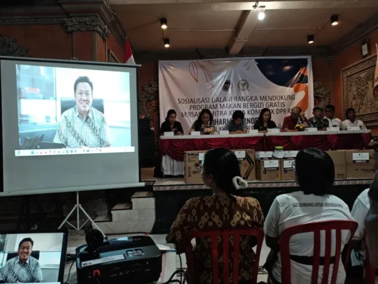 Charles Honoris Dorong Edukasi Gizi dan Penguatan Program MBG di Tabanan