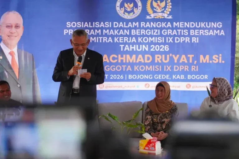Sosialisasikan MBG, Achmad Ru’yat Dorong Peningkatan Kualitas SDM dan Penguatan Ekonomi Warga