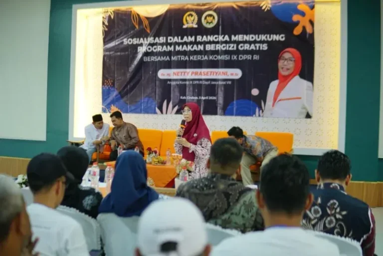 Sosialisasikan Program MBG, Netty Prasetiyani Bicara Investasi Jangka Panjang Bangsa Indonesia