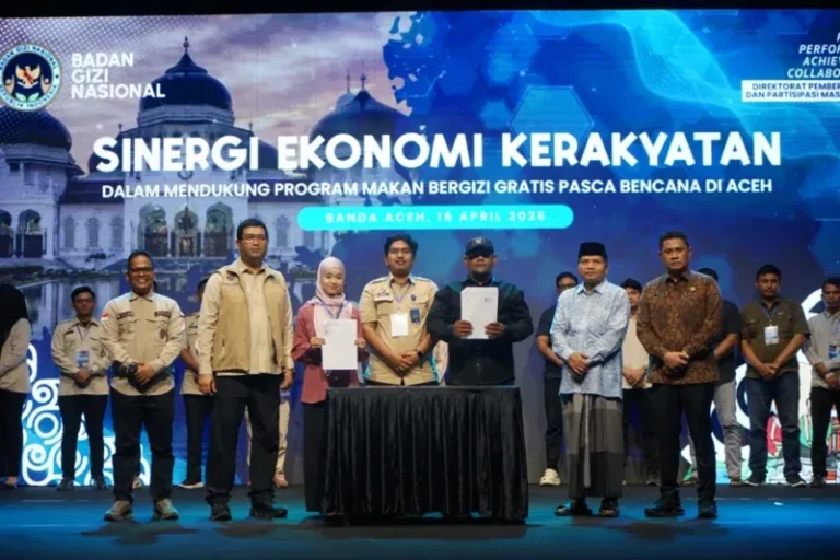 Penguatan Pendampingan Pascabencana di Aceh, Dapur MBG Mendorong Percepat Pemulihan Gizi hingga Ekonomi Masyarakat