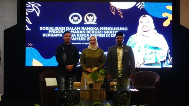 Sosialisasi Program Makan Bergizi Gratis di Gorontalo, Nihayatul Wafiroh Tekankan Pengawasan Ketat