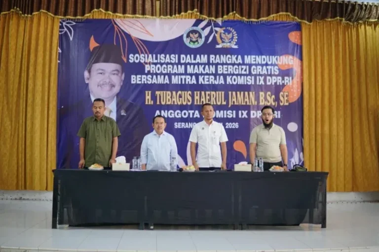 Tubagus Haerul Jaman Tegaskan Program MBG sebagai Investasi Jangka Panjang SDM Indonesia