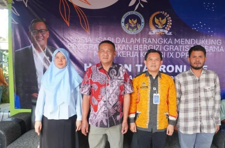 Sosialisasi Program Makan Bergizi Gratis di Bekasi, Obon Tabroni Tegaskan MBG Bentuk Peduli Pemerintah Terhadap Gizi Anak