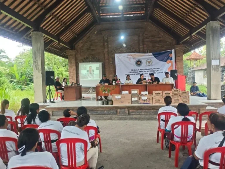 Charles Honoris Tekankan Peran Strategis BGN dalam Sukseskan Program Makan Bergizi Gratis di Tabanan
